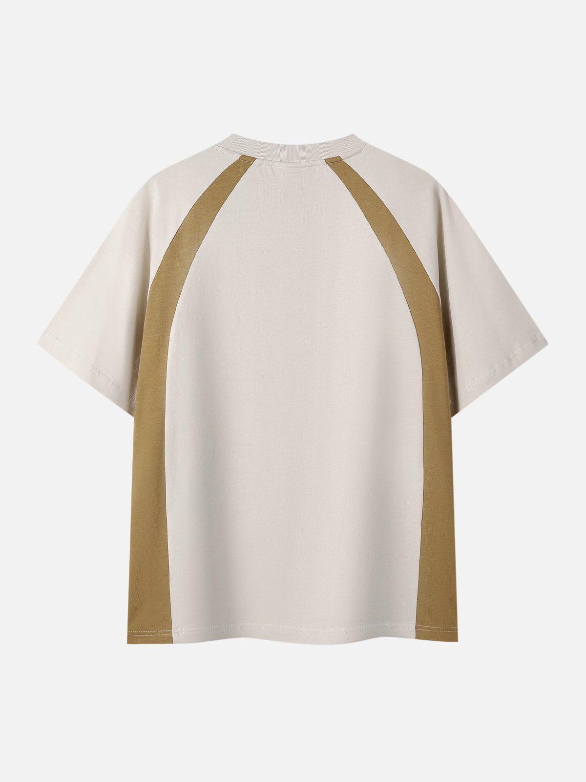 Aelfric Eden Basic Color Blocking Tee Product Image