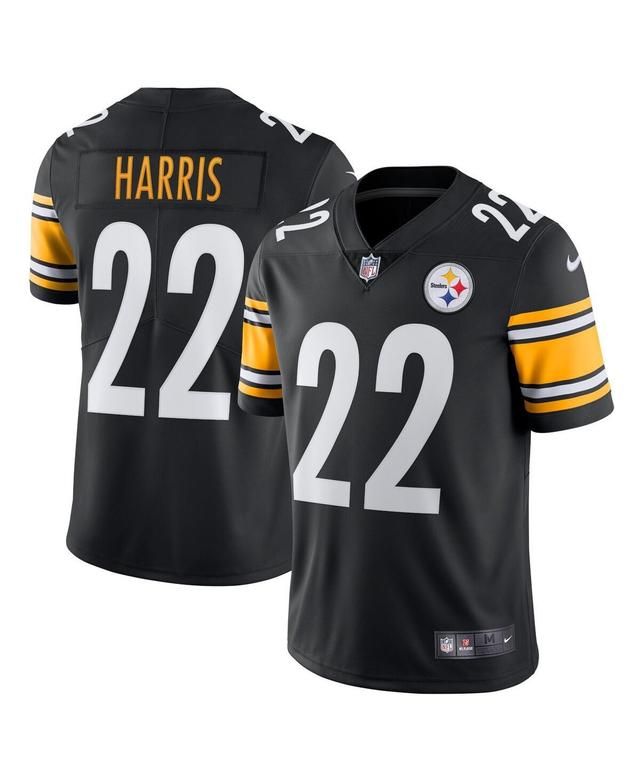 Nike Mens Najee Harris Pittsburgh Steelers Vapor Limited Jersey - Black Product Image