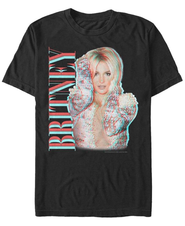 Mens Britney Spears Britney Exposure Short Sleeve T-shirt Product Image