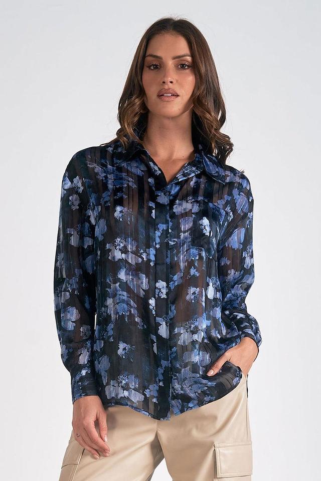 L/s Floral Sheer Product Image