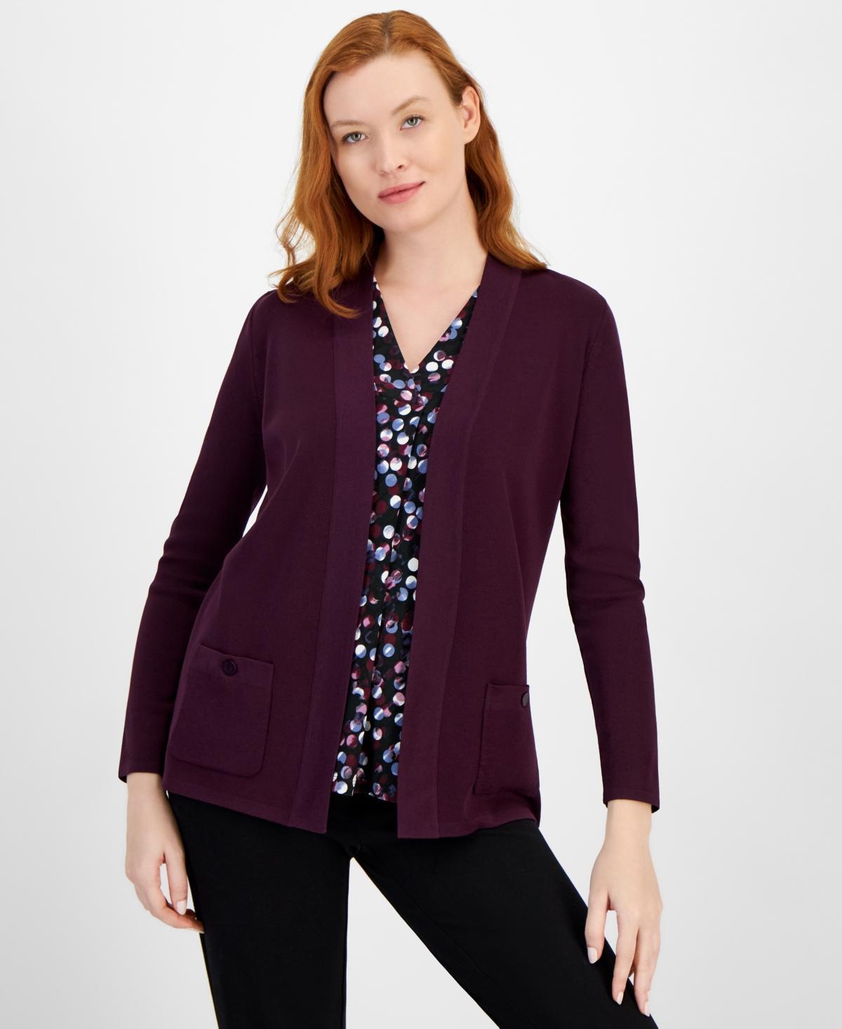 Anne Klein Malibu Open-Front Cardigan Product Image