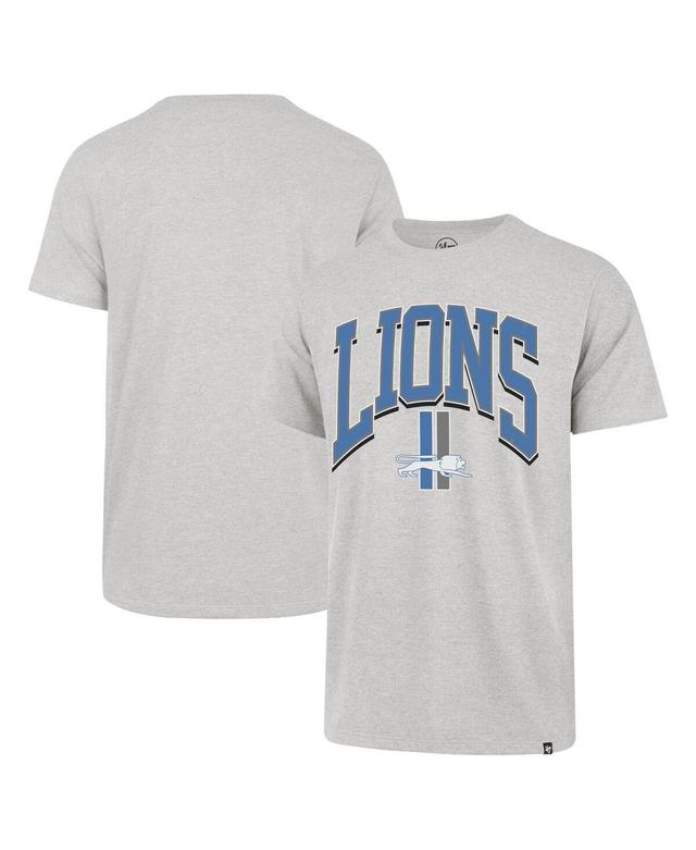 Mens 47 Brand Gray Detroit Lions Walk Tall Franklin T-shirt Product Image