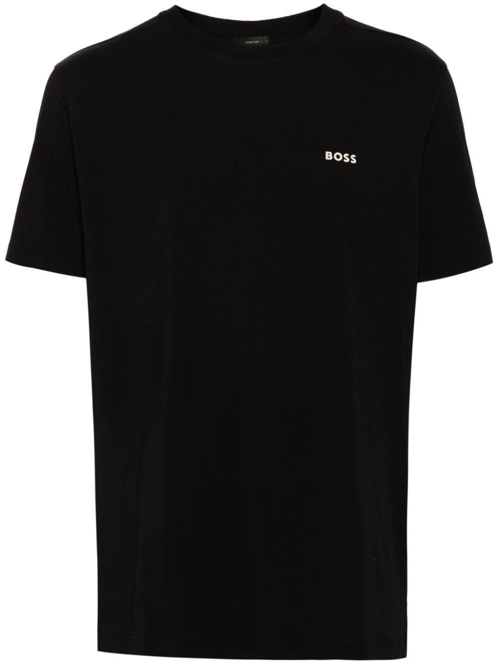 HUGO BOSS Short Sleeve T-shirt In Black Product Image