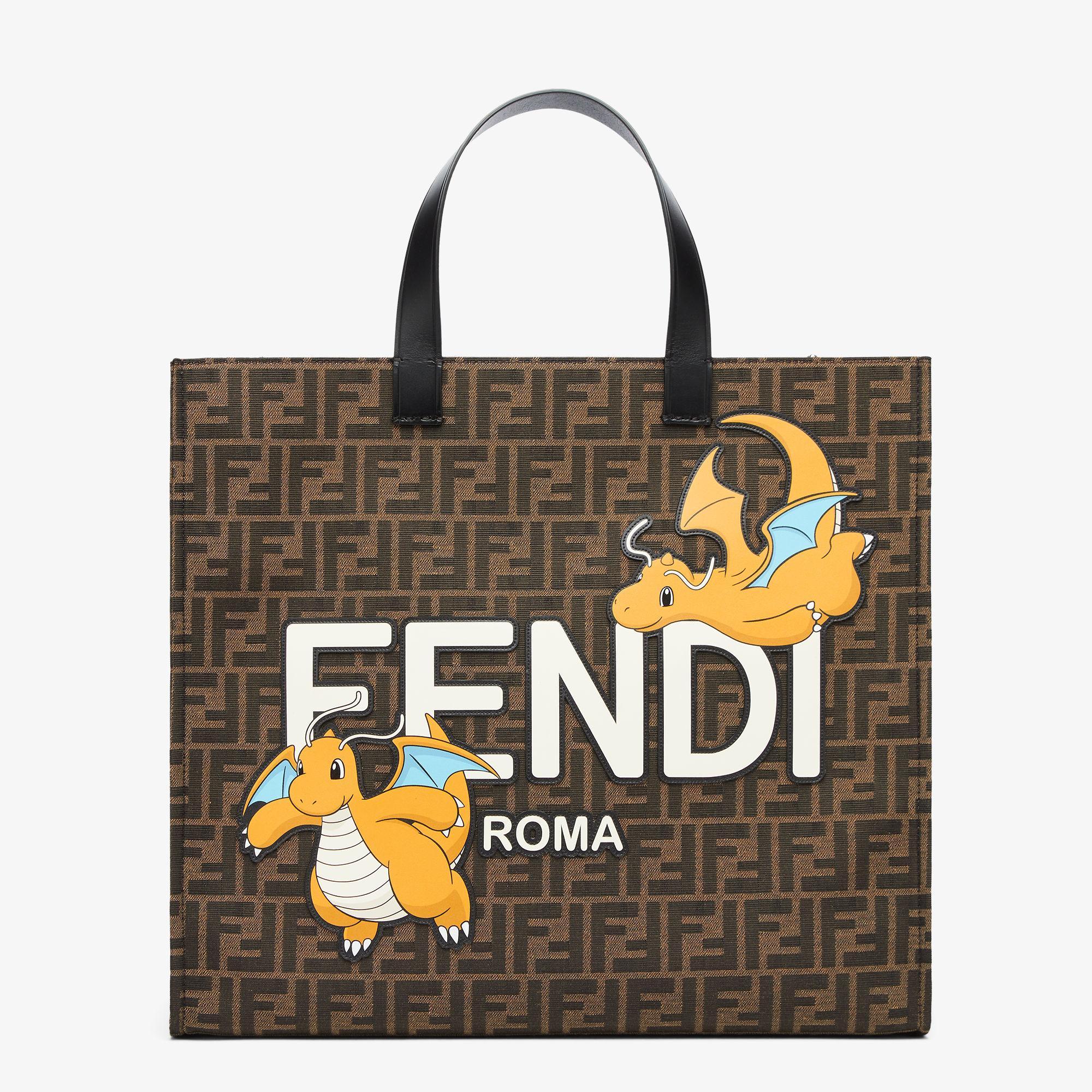 ShopperFENDI x FRGMT x POKÉMON brown FF fabric bag Product Image