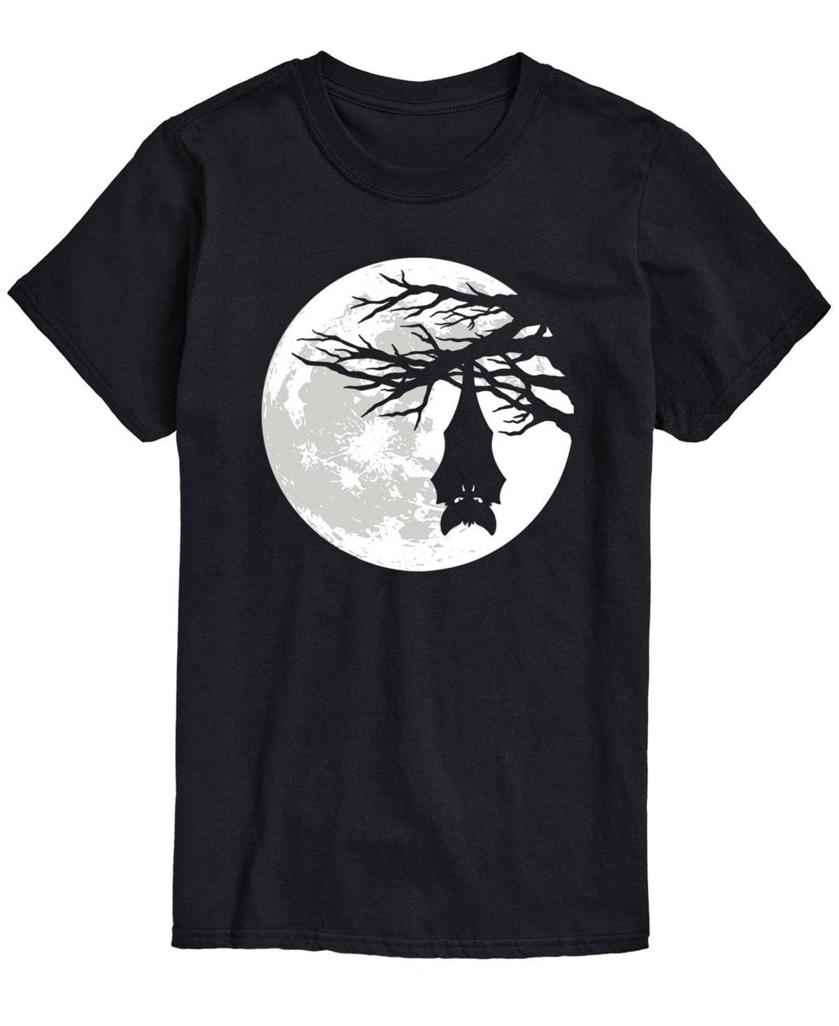 Mens Hanging Bat With Moon Tee Product Image