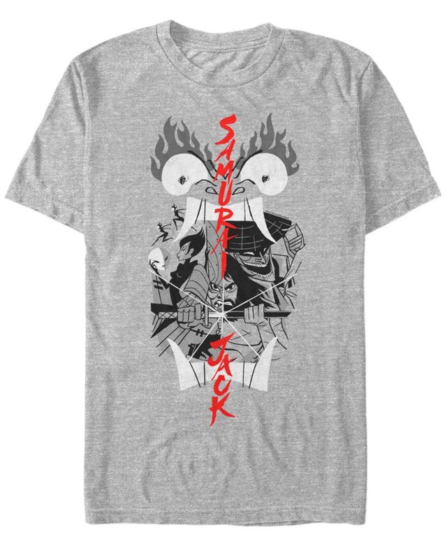 Mens Cartoon Network Samurai Jack Story Mode In Akus Mouth Tee Product Image