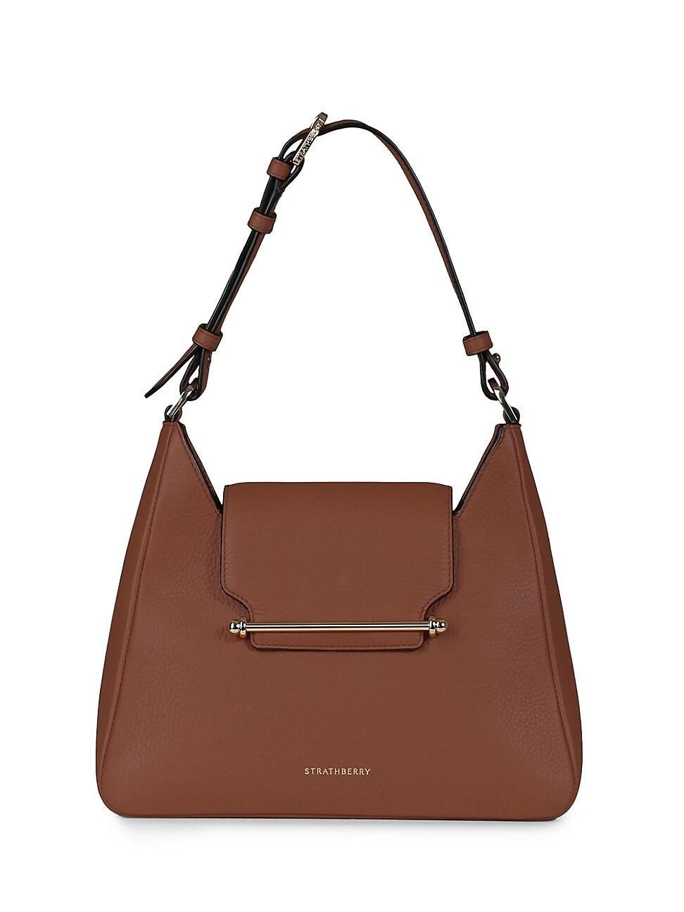 Womens Multrees Midi Grain Leather Hobo Bag Product Image