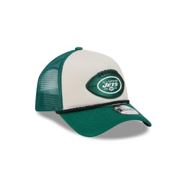 New York Jets 2024 Historic Sideline 9FORTY A-Frame Snapback Hat Male Product Image