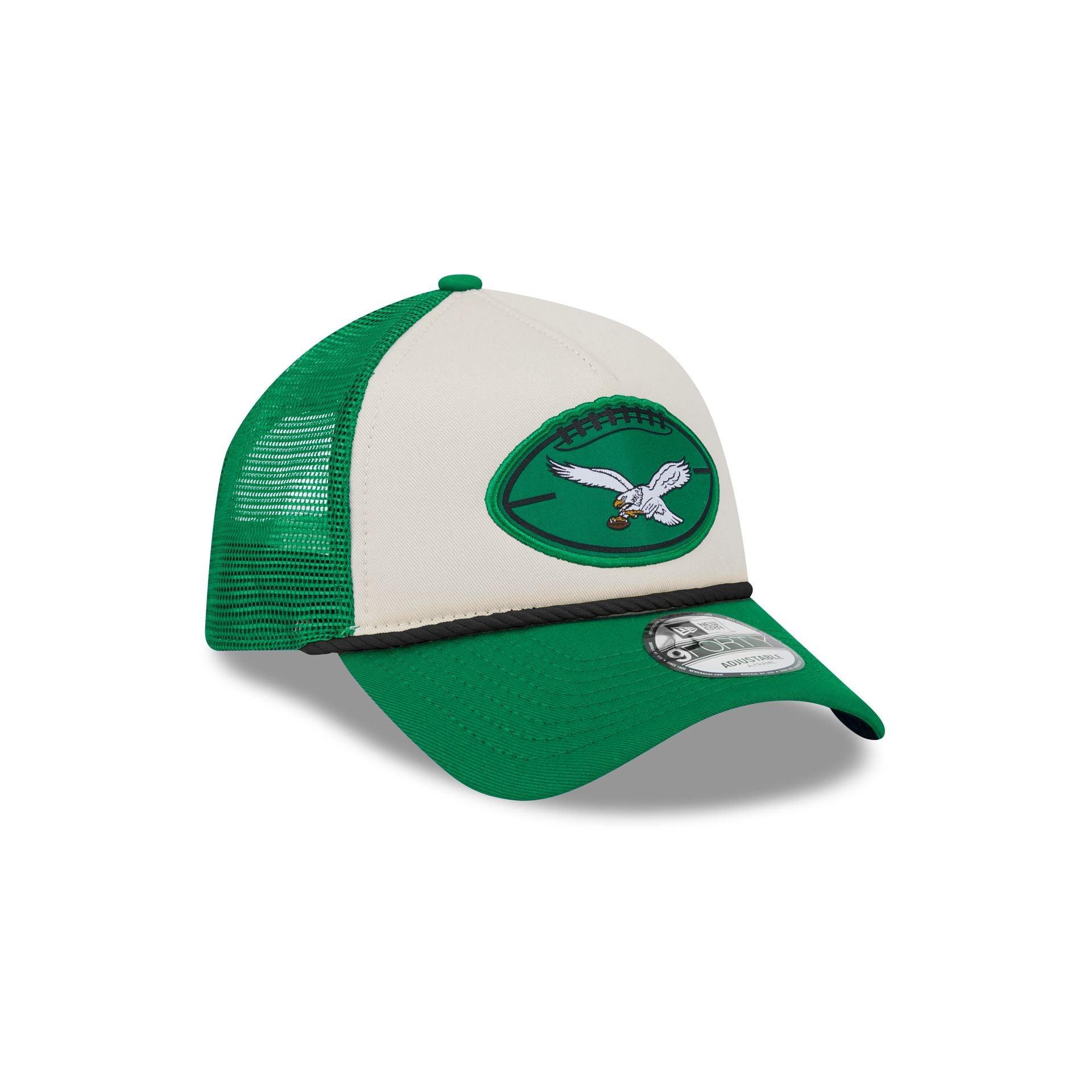 Philadelphia Eagles 2024 Historic Sideline 9FORTY A-Frame Snapback Hat Male Product Image