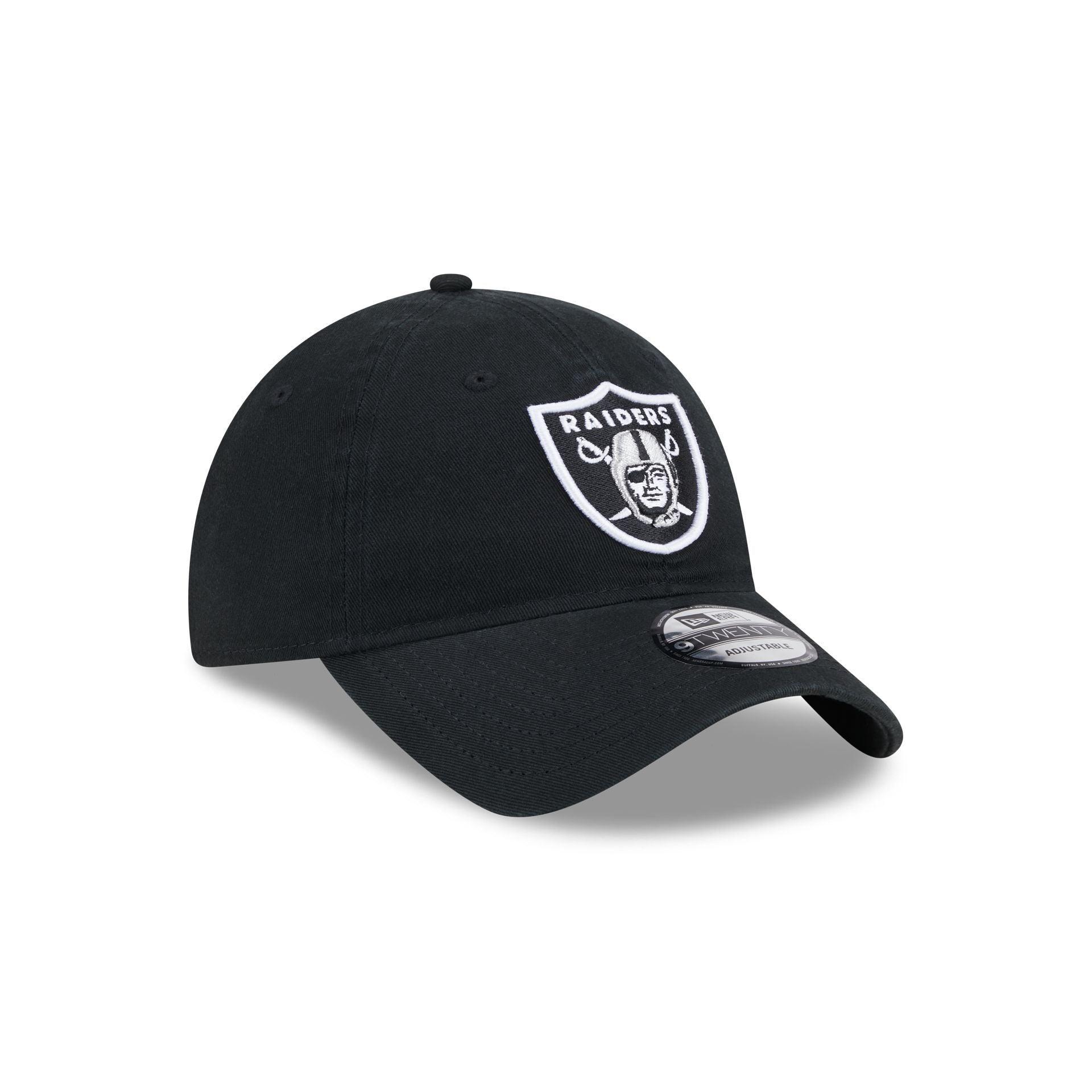 Las Vegas Raiders Black 9TWENTY Adjustable Hat Male Product Image