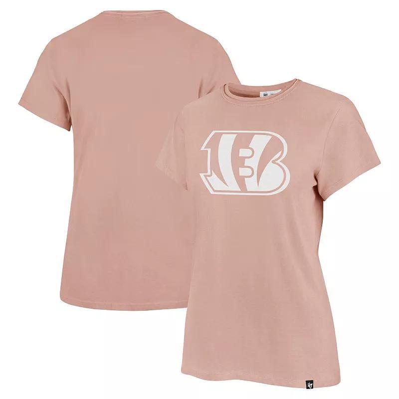 Womens 47 Pink Cincinnati Bengals Premier Frankie T-Shirt Product Image