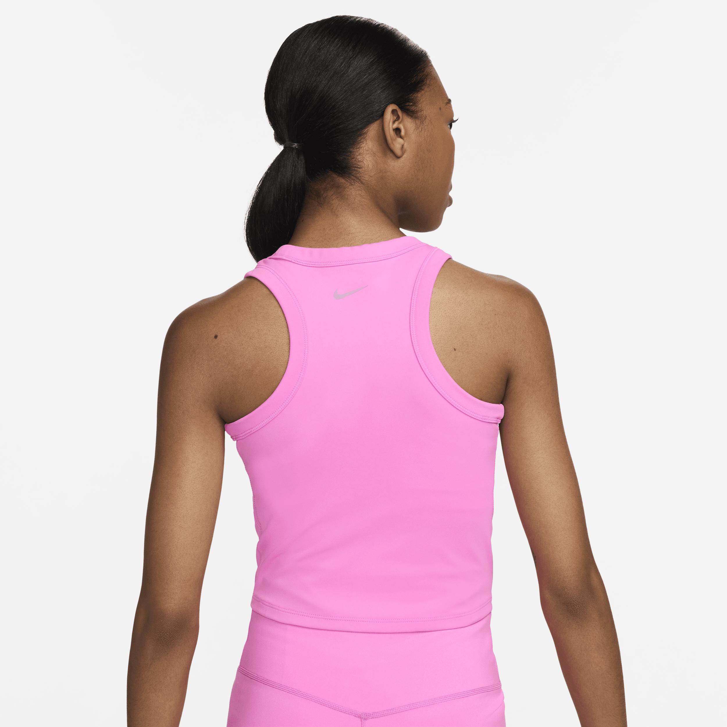 Nike Women's One Fitted Dri-FIT Cropped Tank Top Product Image