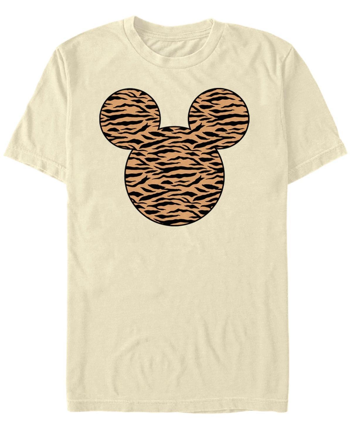 Disneys Mickey & Friends Mickey Tiger Print Fill Mens Tee Product Image