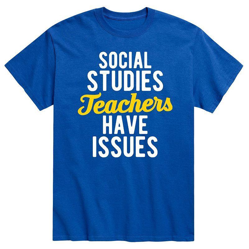 Mens Social Studies Teachers Issues Tee Product Image