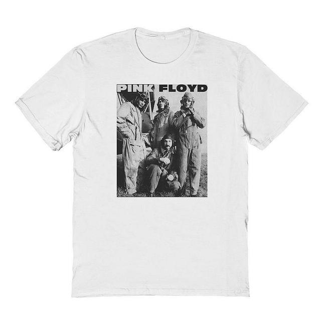 Mens Pink Floyd Aviator Graphic Tee White Product Image