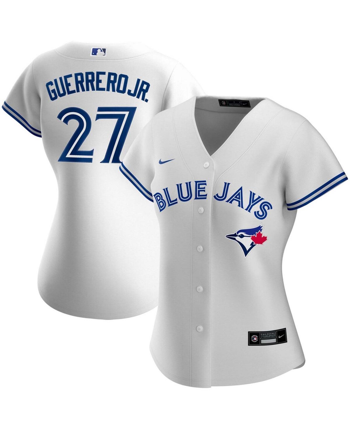 Womens Nike Vladimir Guerrero Jr. White Toronto Blue Jays Home 2020 Replica Player Jersey Product Image