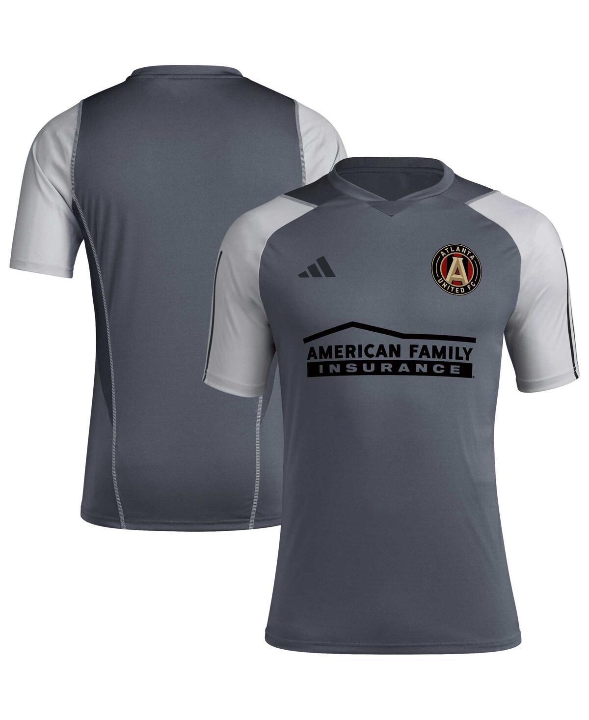 Mens adidas Gray Atlanta United Fc 2023 On-Field Training Jersey - Gray Product Image