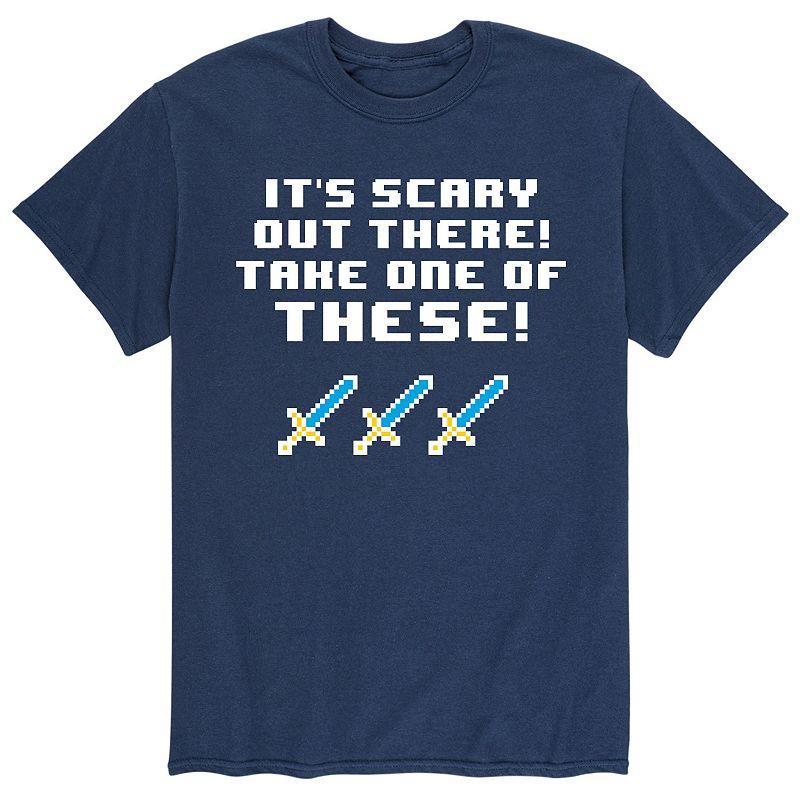 Mens Its Scary Out There Tee Product Image