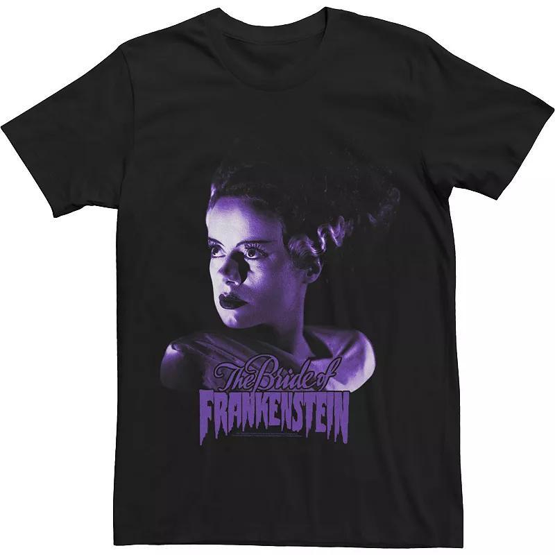 Universal Monsters Mens Bride of Frankenstein Portrait Short Sleeve T-Shirt Product Image