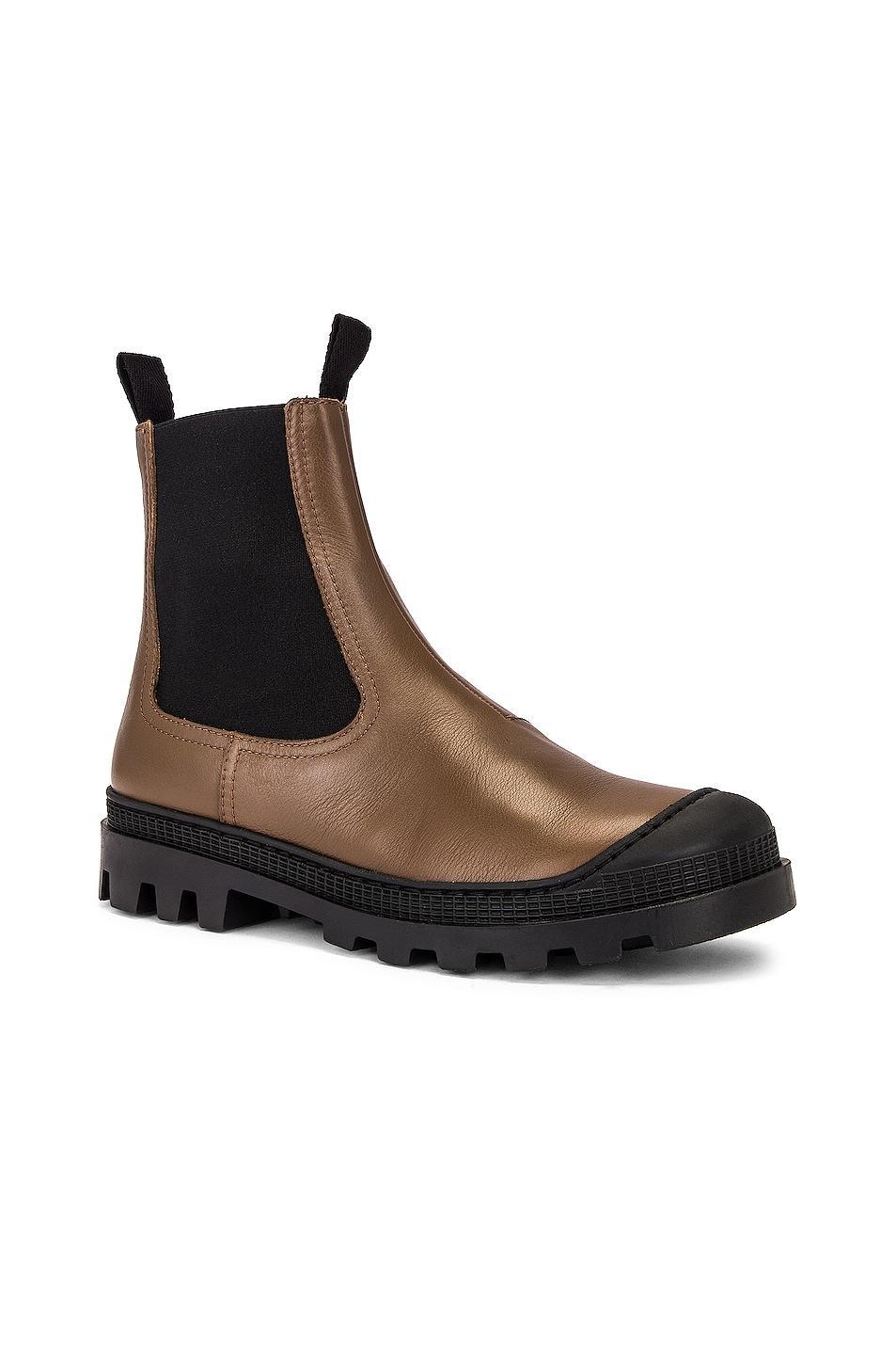 Loewe Chelsea Boot in Black - Black. Size 41 (also in 36). Product Image