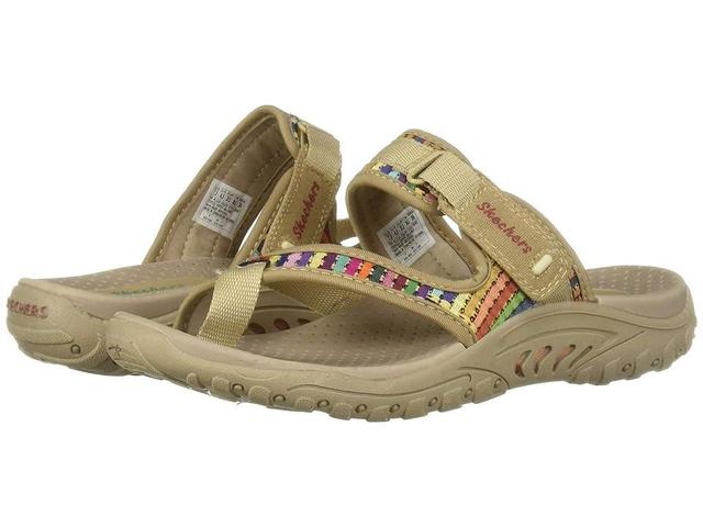 SKECHERS Reggae - Mad Swag (Dark Natural) Women's Sandals Product Image