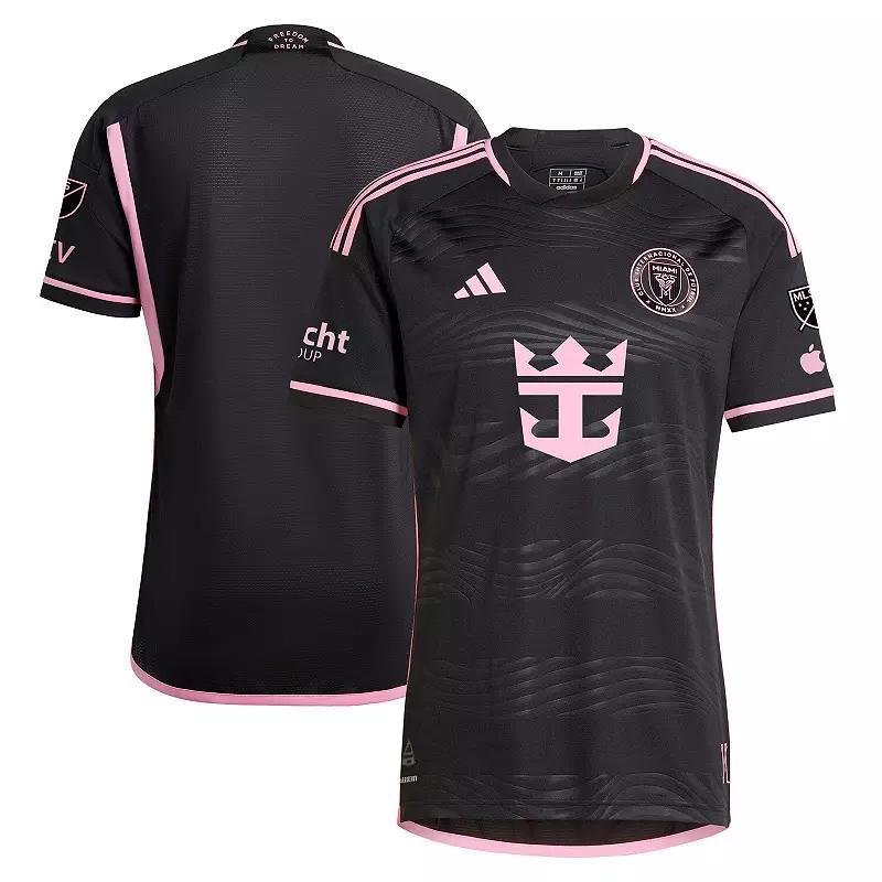 Mens adidas Black Inter Miami CF 2024 La Noche Authentic Jersey Product Image