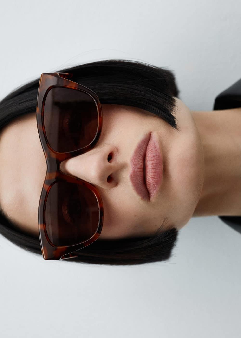 Acetate frame sunglasses - Women | MANGO USA Product Image