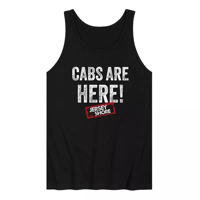 Mens Jersey Shore Cabs Are Here Graphic Tank Top Product Image