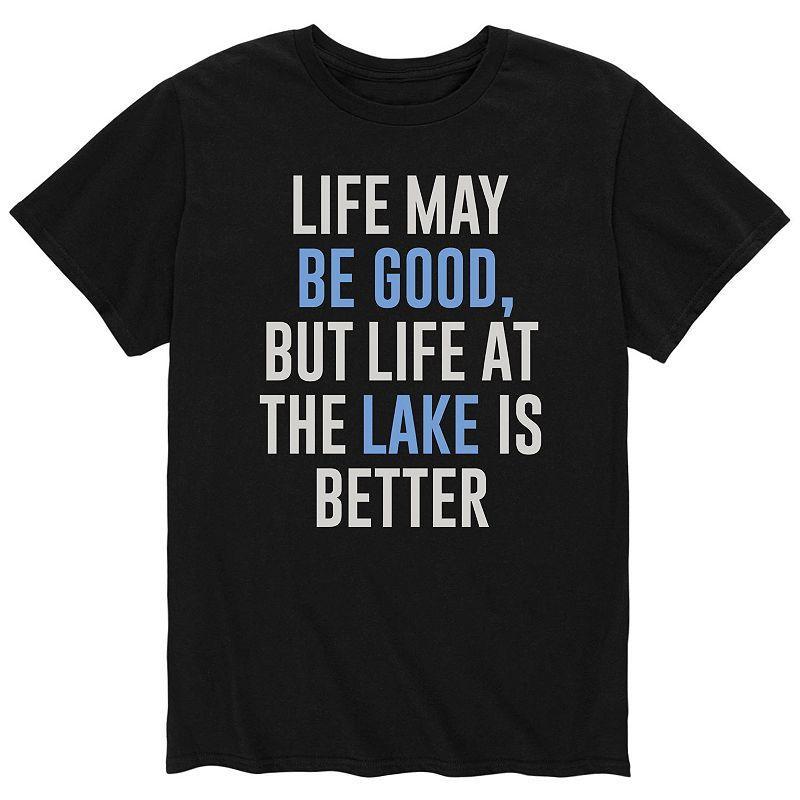 Mens Life Better Lake Tee Product Image