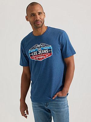 Men's Eagle Graphic Tee | Men's Tops | Lee® Product Image