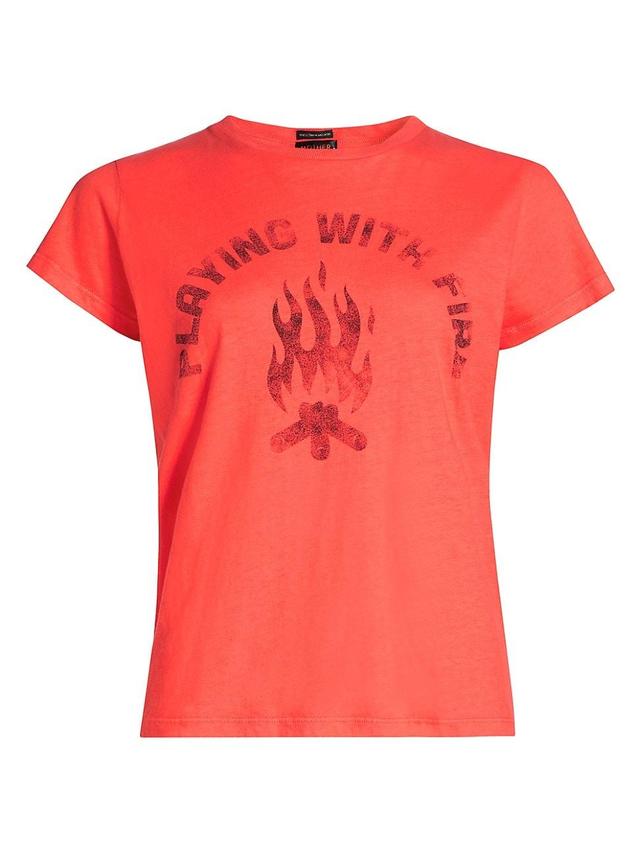 Womens The Boxy Goodie Goodie Graphic T-Shirt Product Image