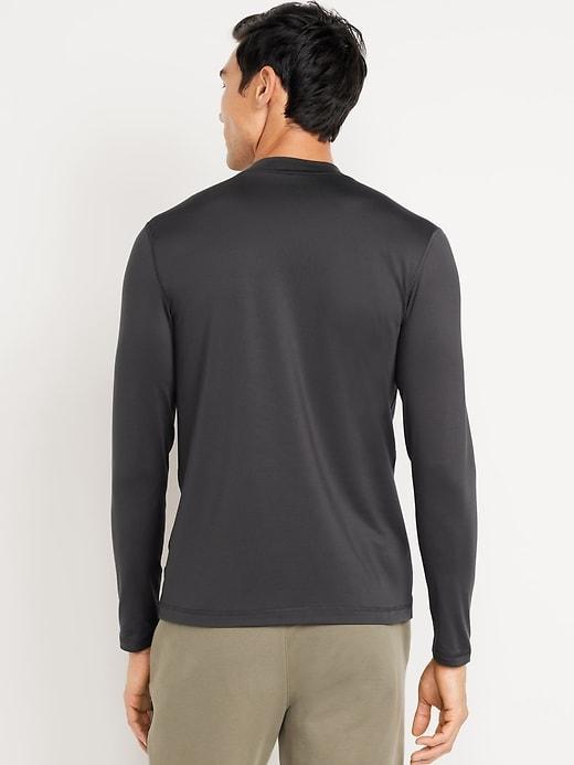 Cozy Baselayer Mock-Neck T-Shirt Product Image