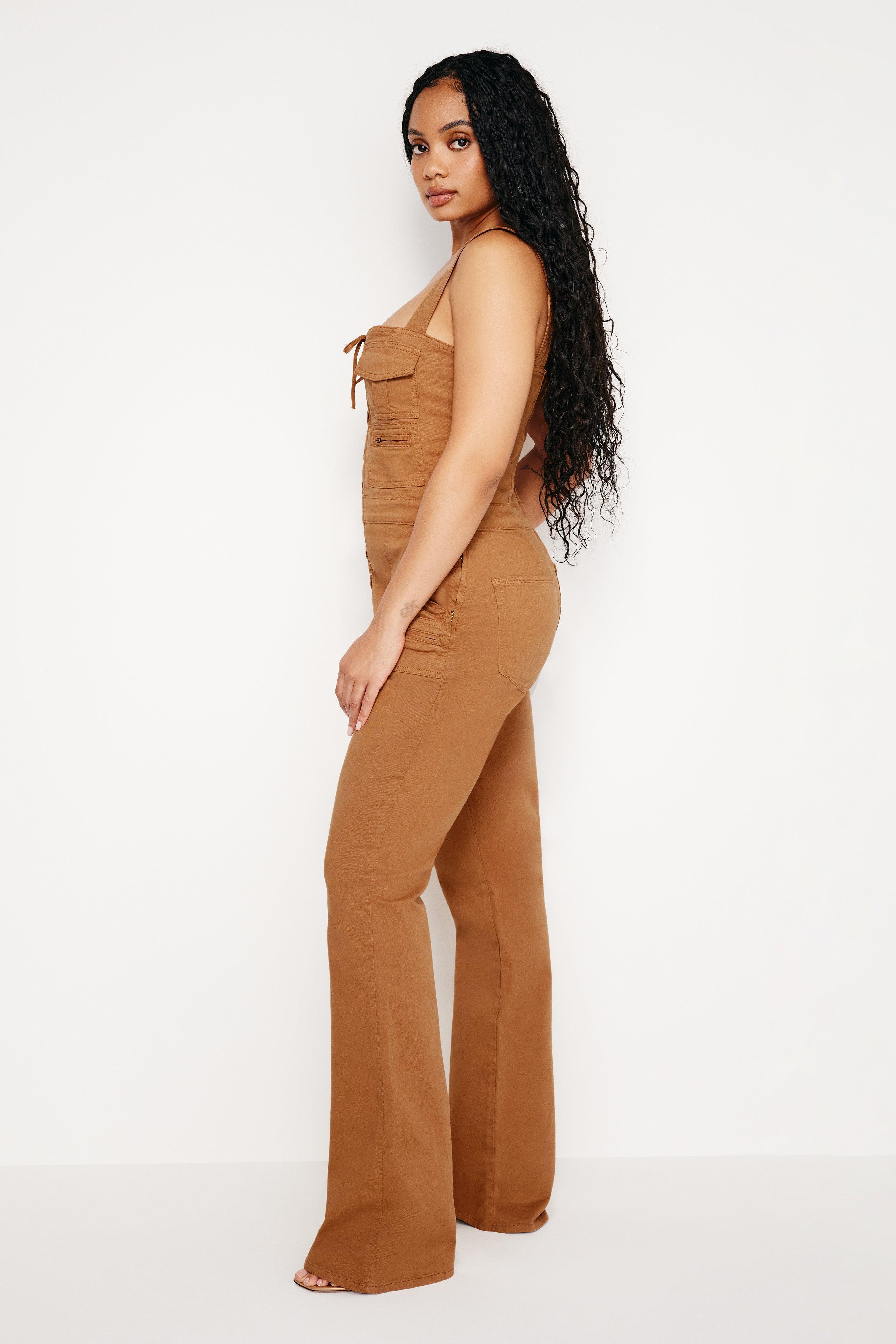 LACE UP UTILITY JUMPSUIT | CANYON003 Product Image