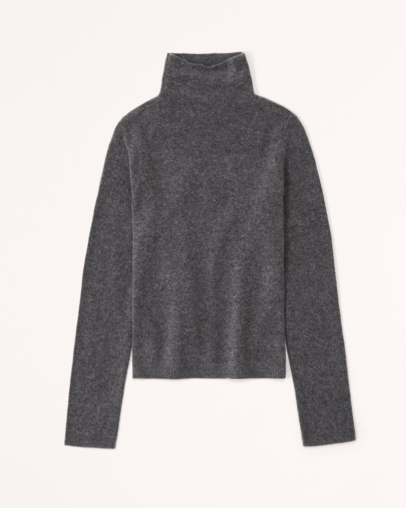 Merino Wool-Blend Turtleneck Sweater product image