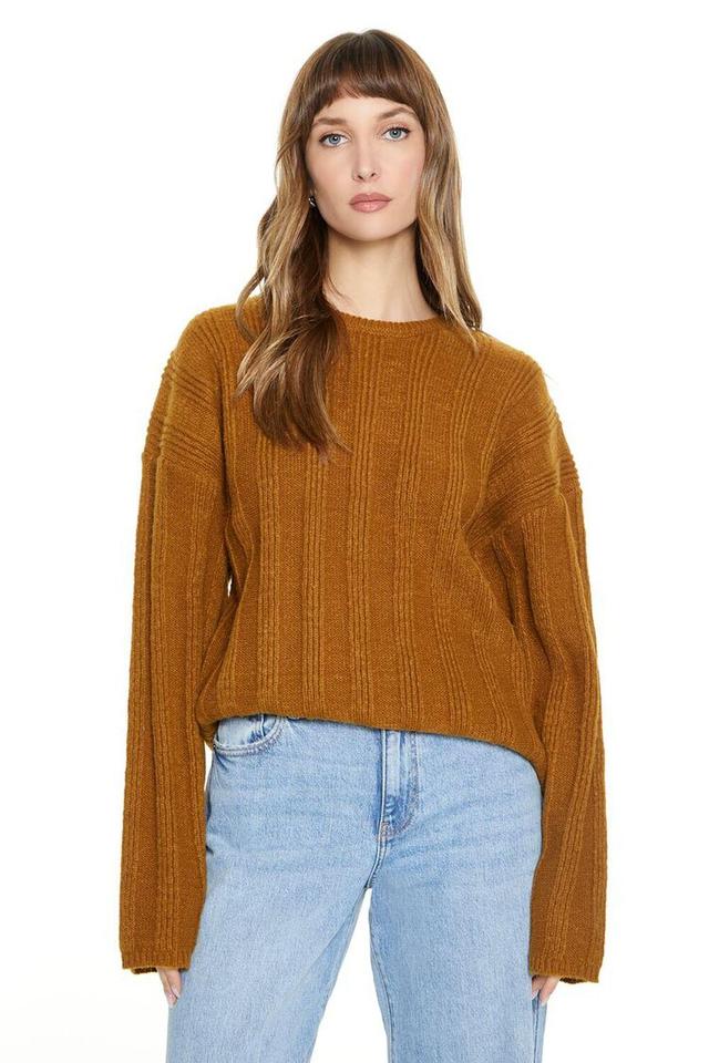 Ribbed Drop-Sleeve Sweater | Forever 21 Product Image