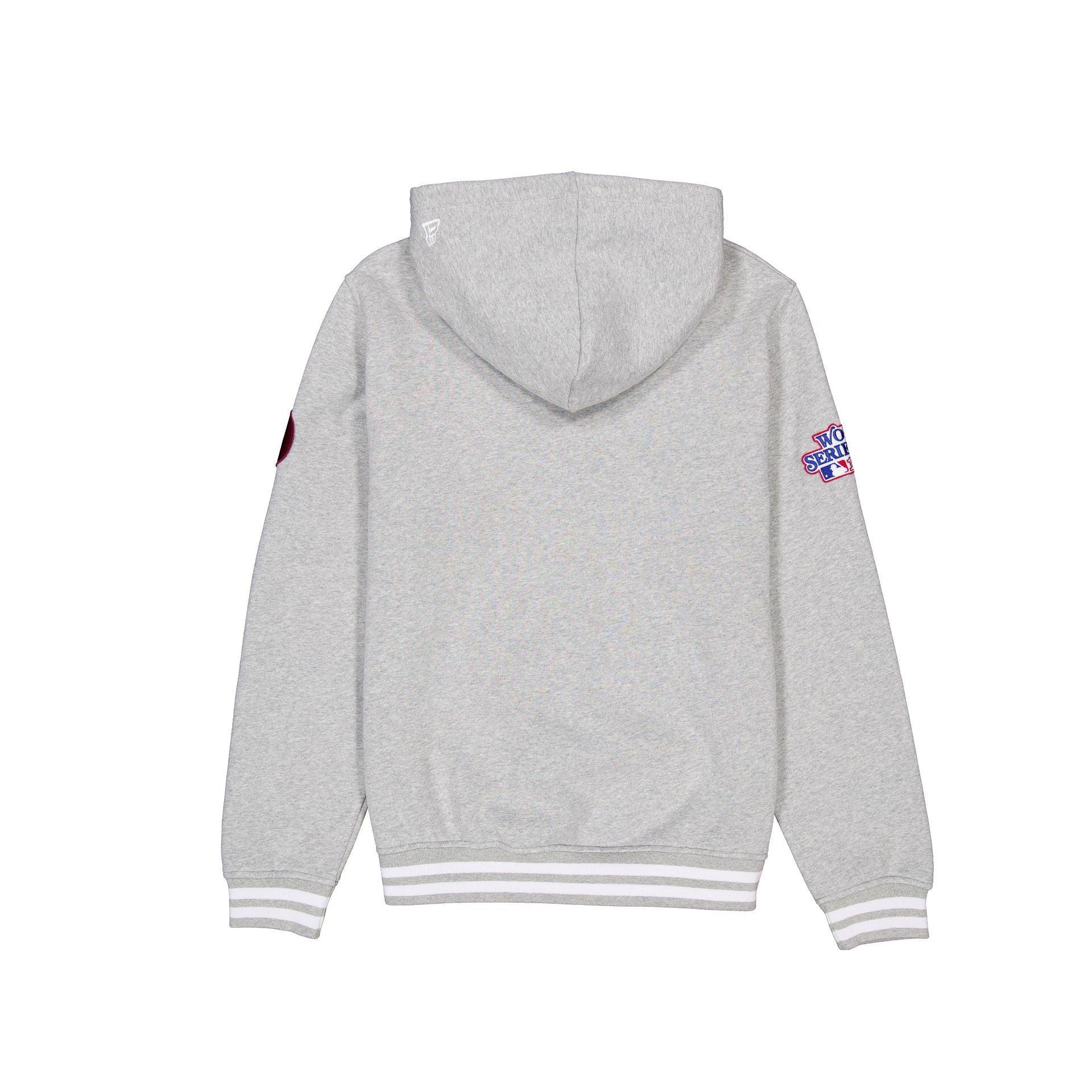 Philadelphia Phillies Gray Logo Select Full-Zip Hoodie Male Product Image