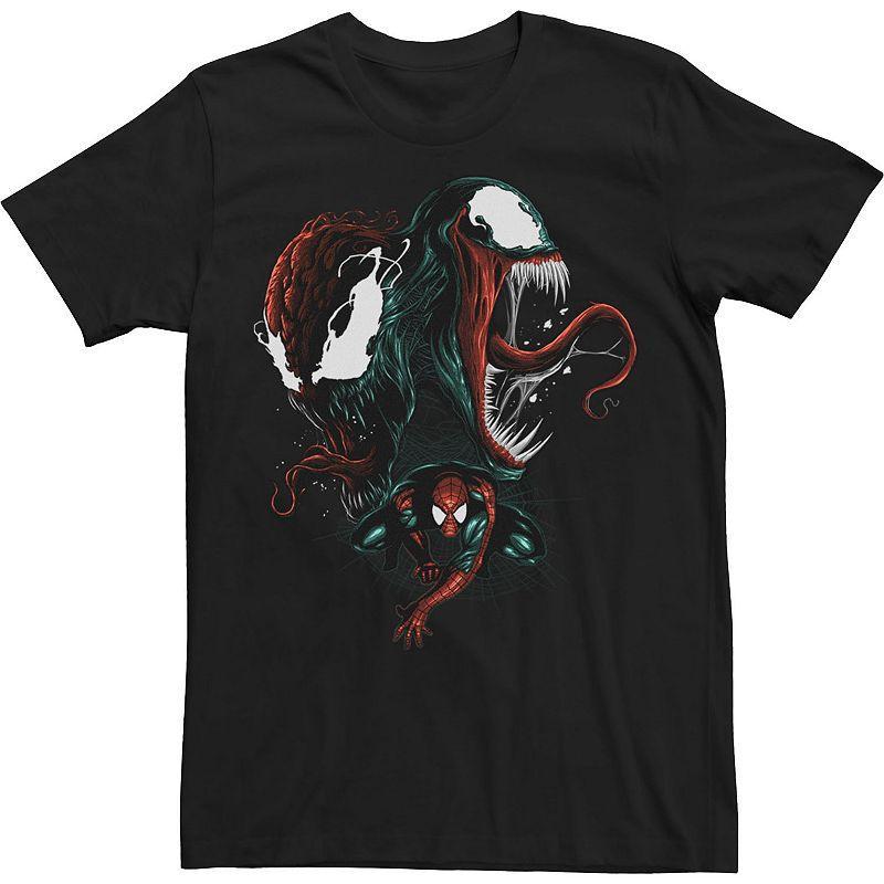 Big & Tall Marvel Spider-Man Venom and Carnage Tee, Mens Product Image