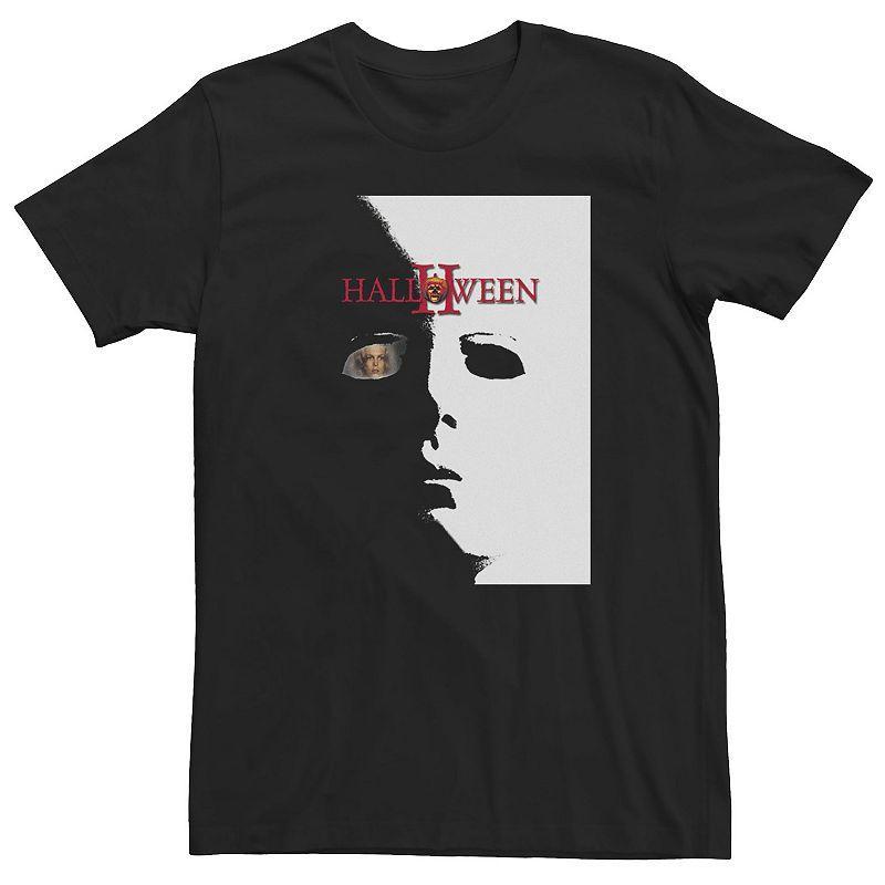 Mens Halloween 2 Split Michael Myers Split Movie Poster Tee Product Image