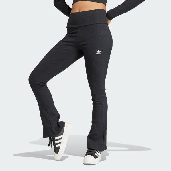 Essentials Rib Flared Pants Product Image