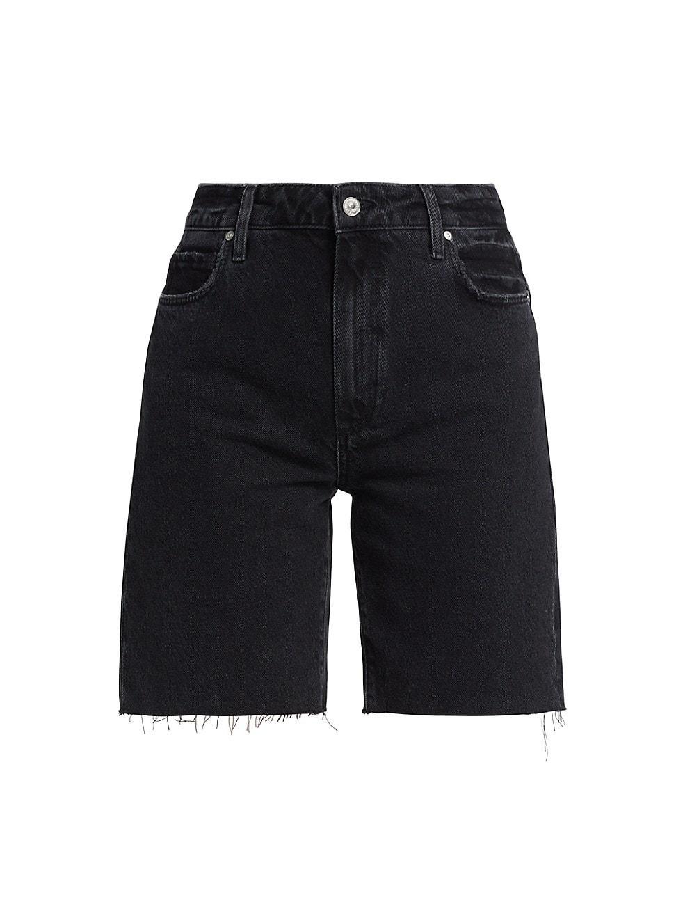 Womens Sammy Longline Denim Shorts product image