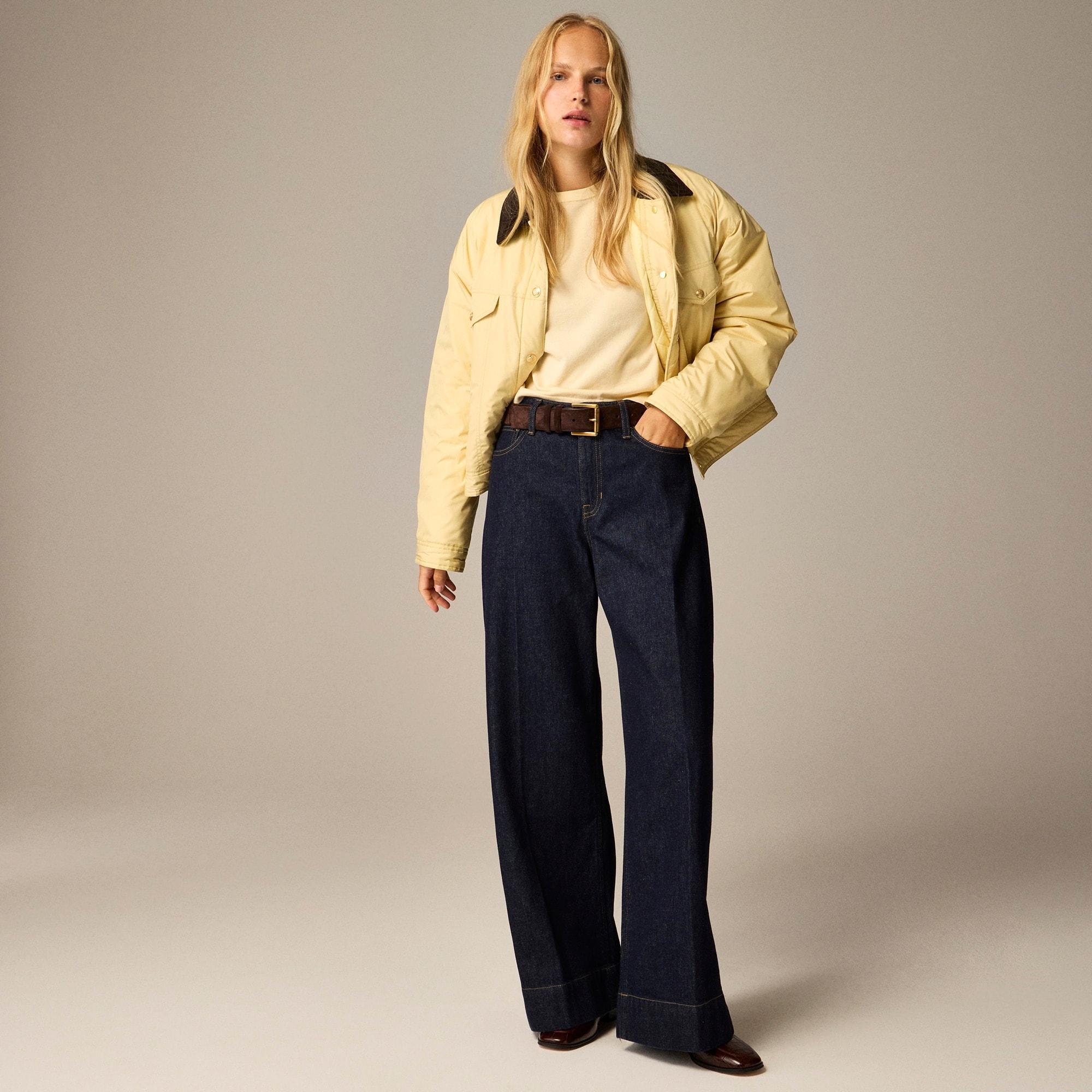 Pre-order Point Sur puddle jean in Rinse wash Product Image