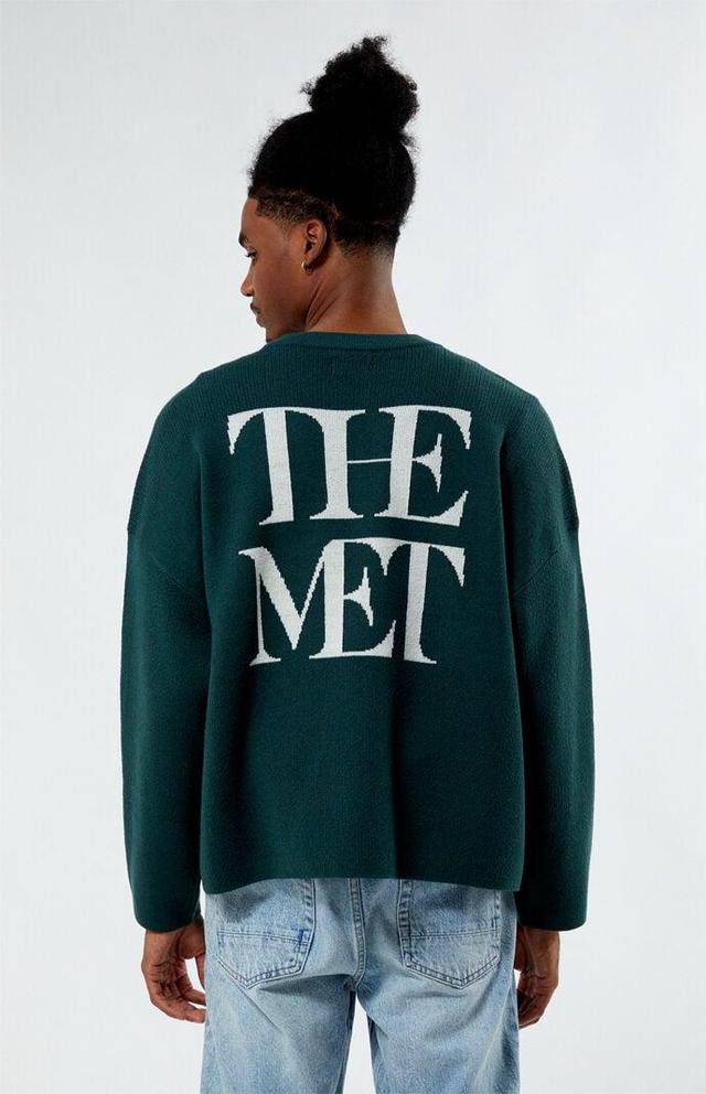 The Met Men's x PacSun Logo Cropped Sweater Product Image