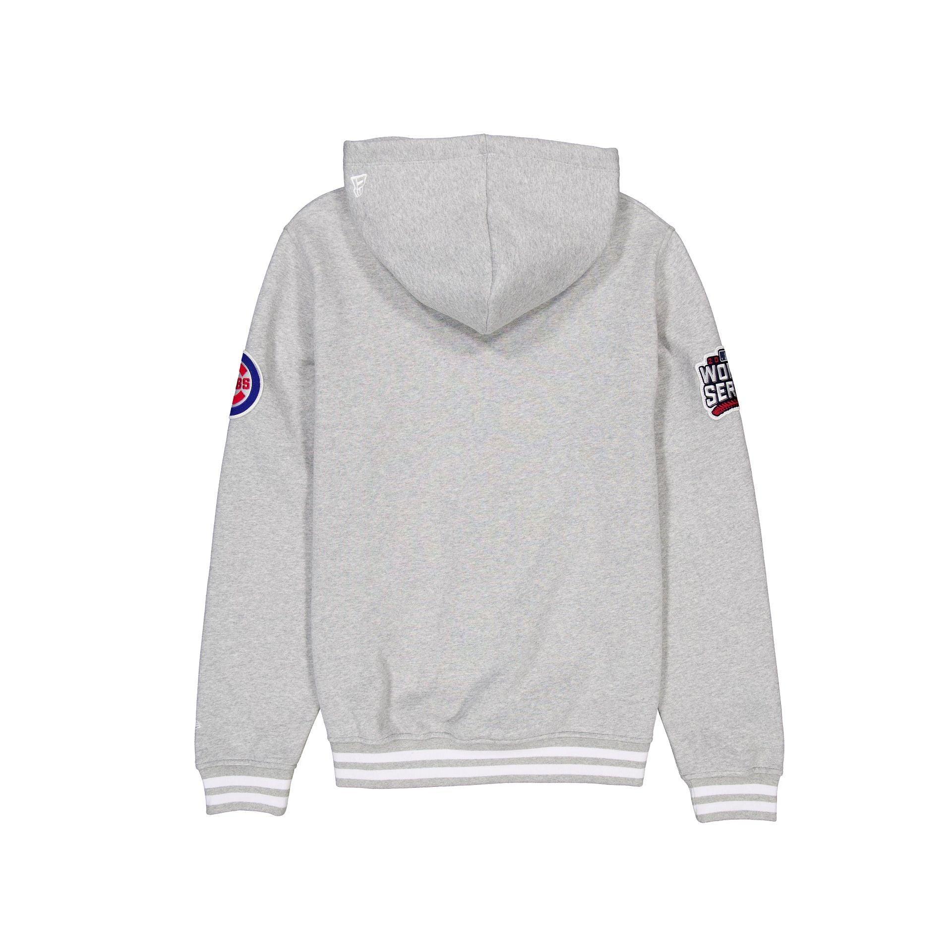 Chicago Cubs Gray Logo Select Full-Zip Hoodie Male Product Image