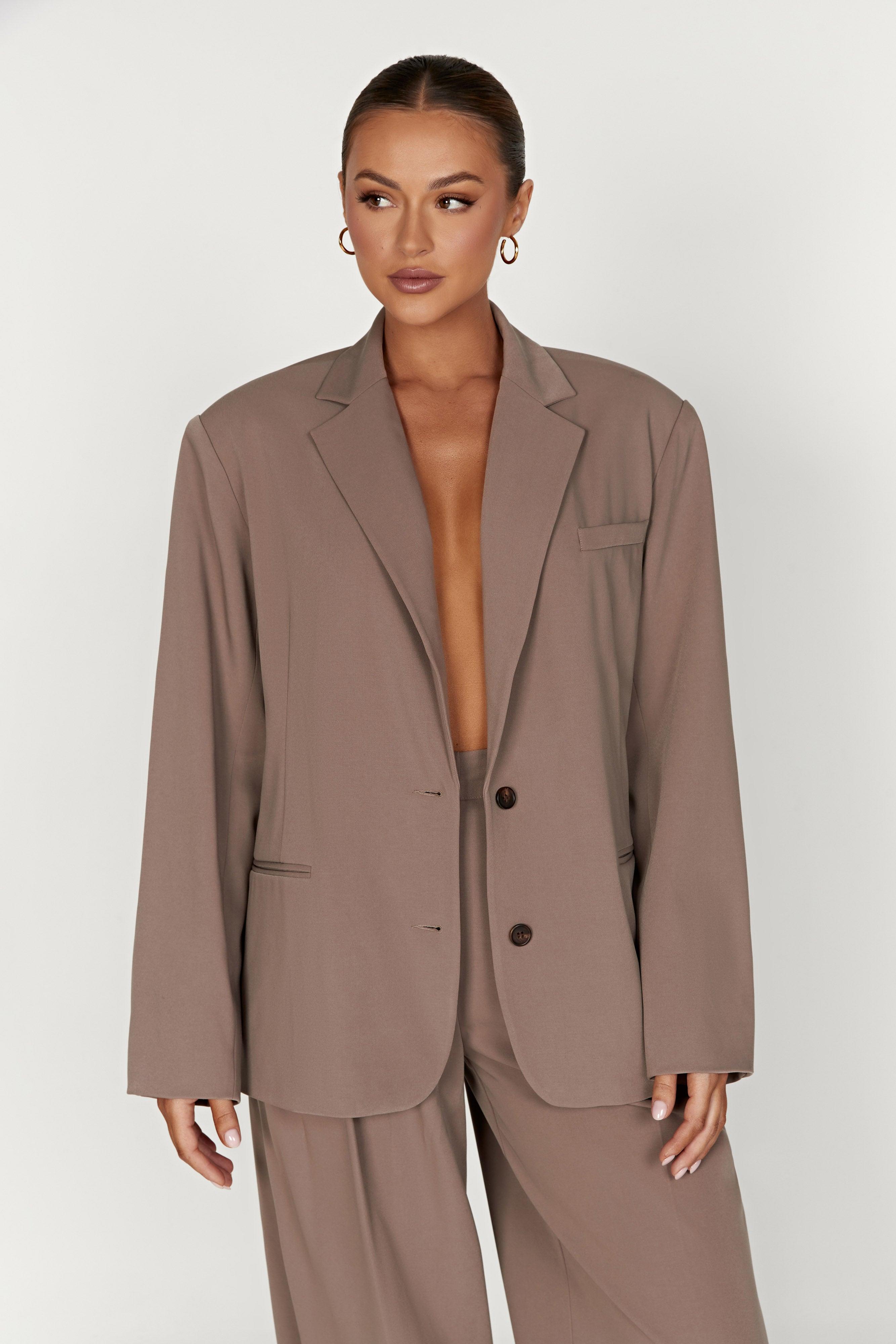 Simone Oversized Blazer - Coco Product Image