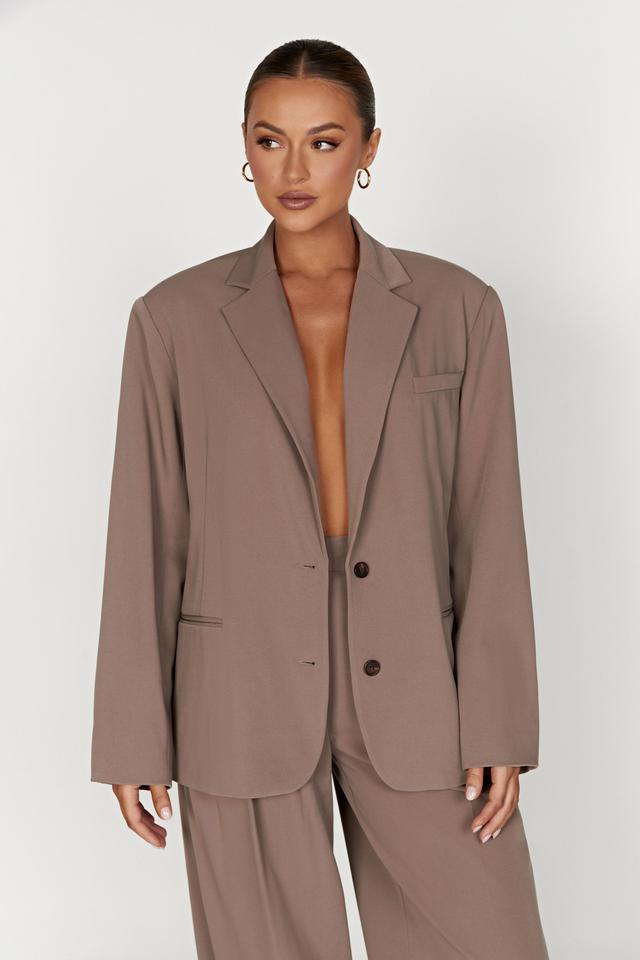 Simone Oversized Blazer - Coco Product Image