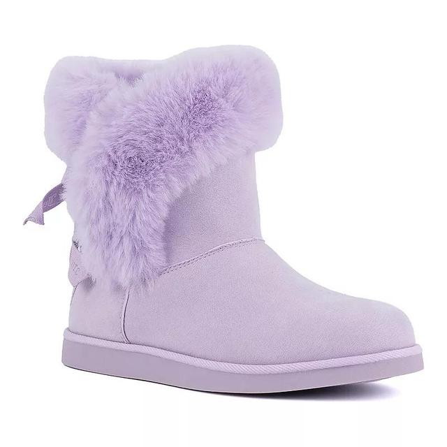 Juicy Couture King 2 Womens Cold Weather Boots Purple Micro Product Image