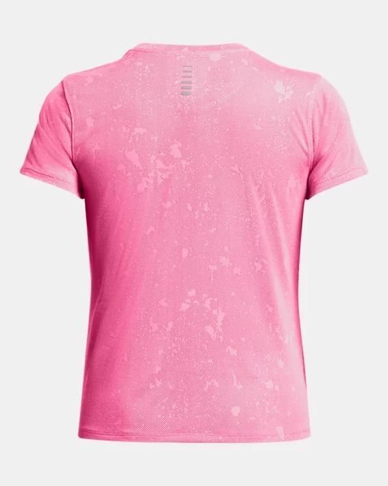 Women's UA Launch Splatter Short Sleeve Product Image