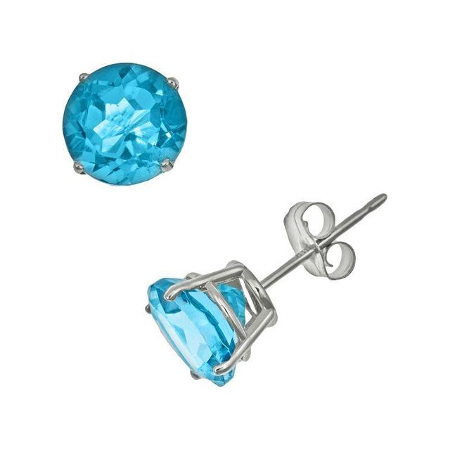 Opal (1-5/8 ct. t.w.) Stud Earrings in Sterling Silver Product Image