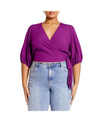 Plus Size Tie Kiki Top Product Image