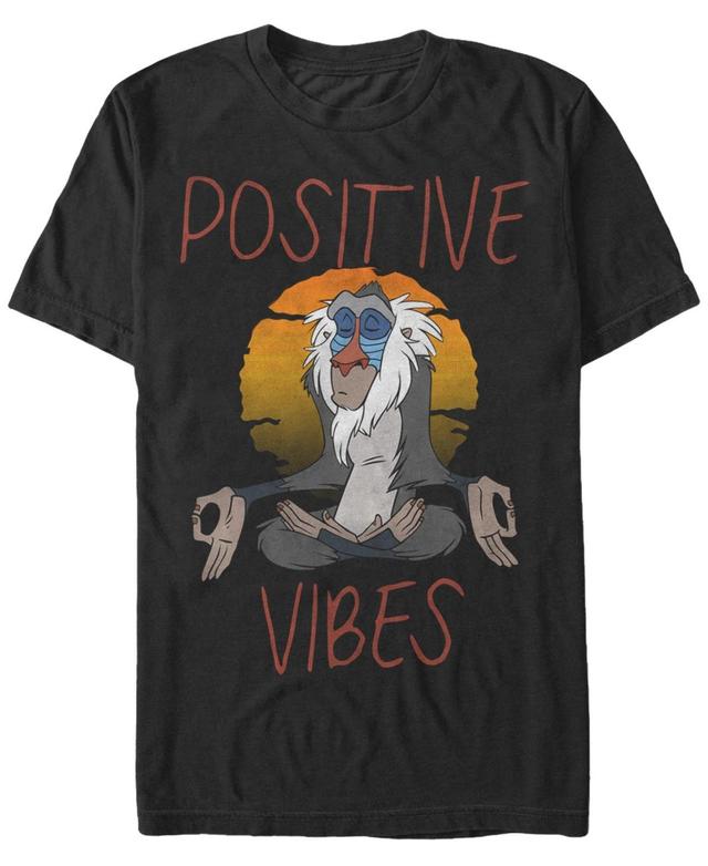 Mens Disney The Lion King Rafiki Positive Vibes Tee Product Image